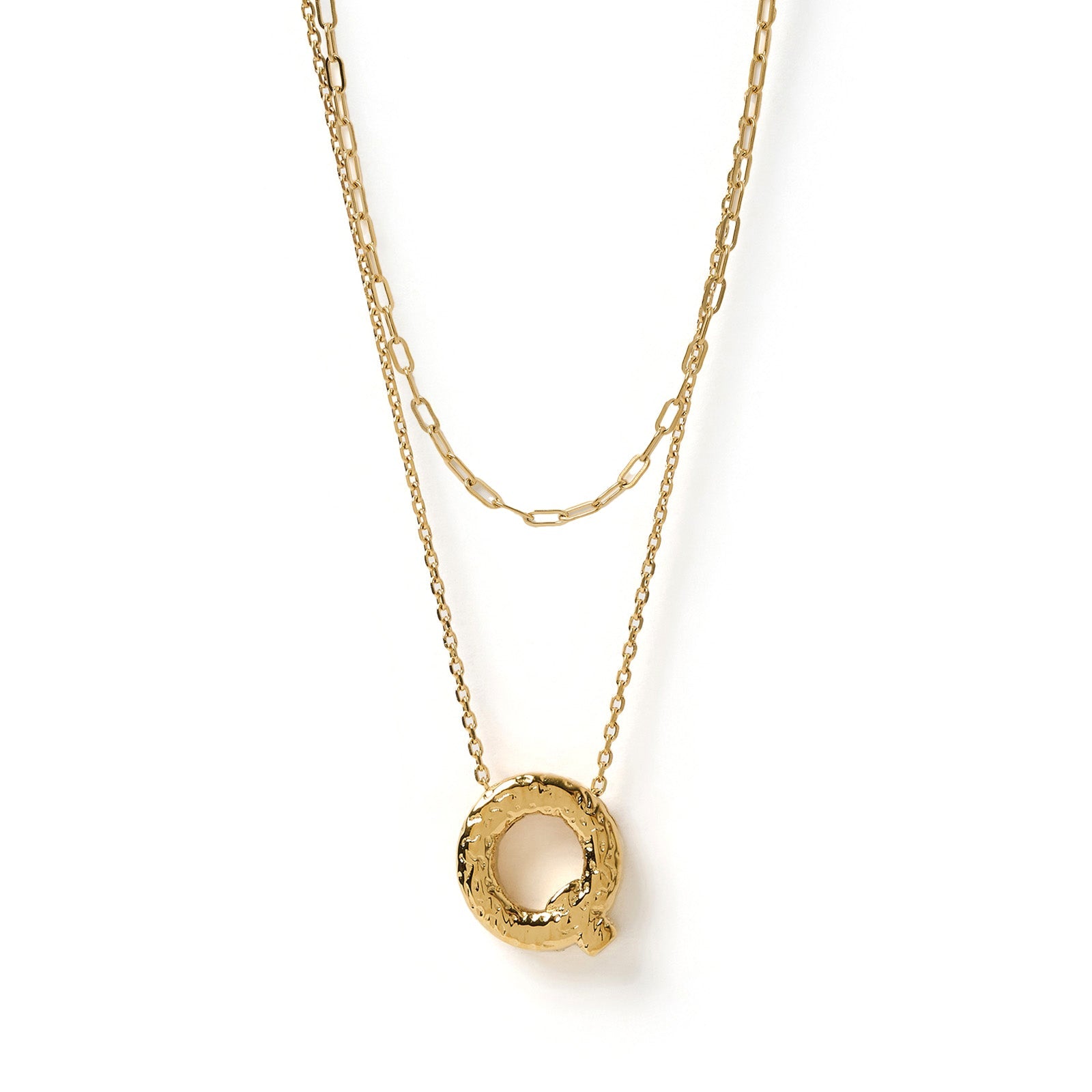 Statement Letter Necklace Stack 18