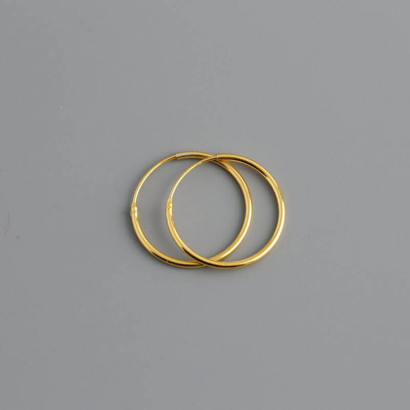 Gold Hoop Earrings