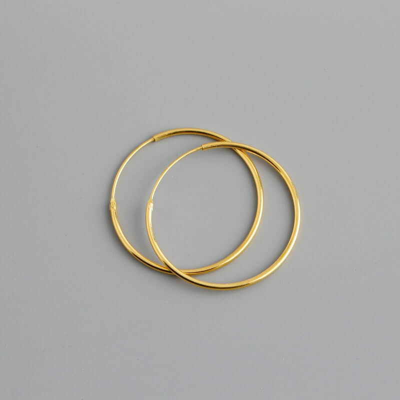 Gold Hoop Earrings