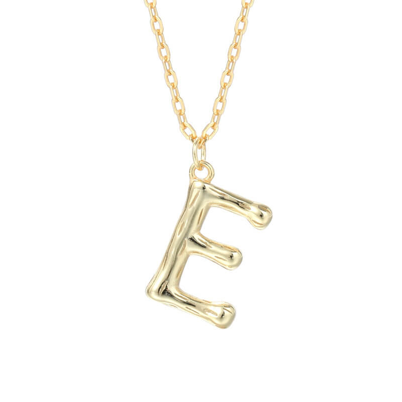 E Initial Alphabet Necklace