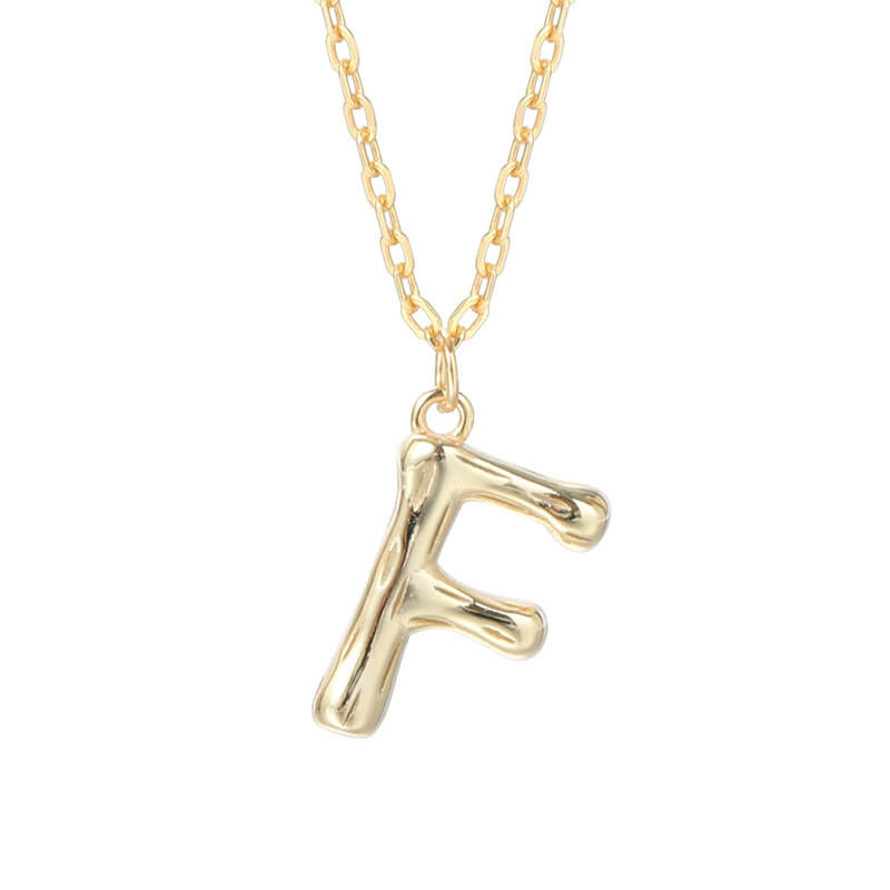 F Initial Alphabet Necklace