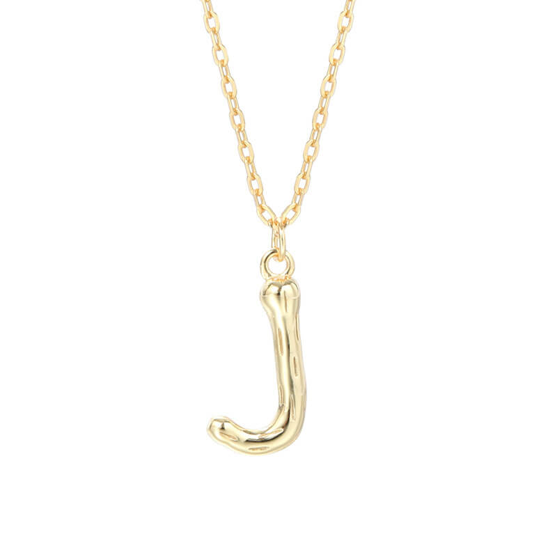 J Initial Alphabet Necklace