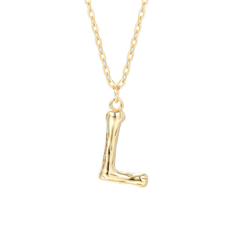 L Initial Alphabet Necklace