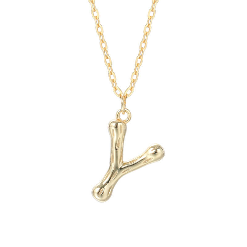 Y Initial Alphabet Necklace