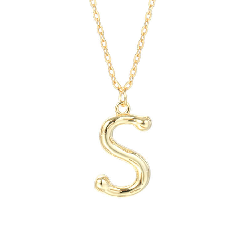 S Initial Alphabet Necklace