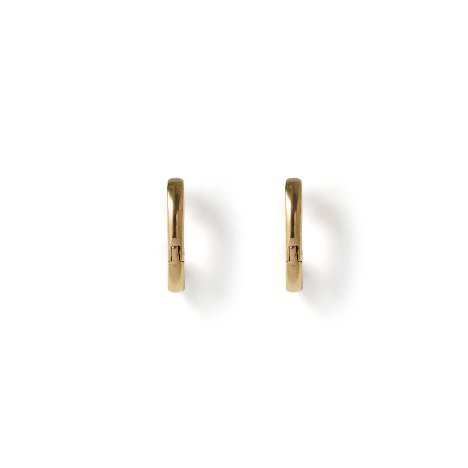 Sweetheart Gold Earrings - Small 8