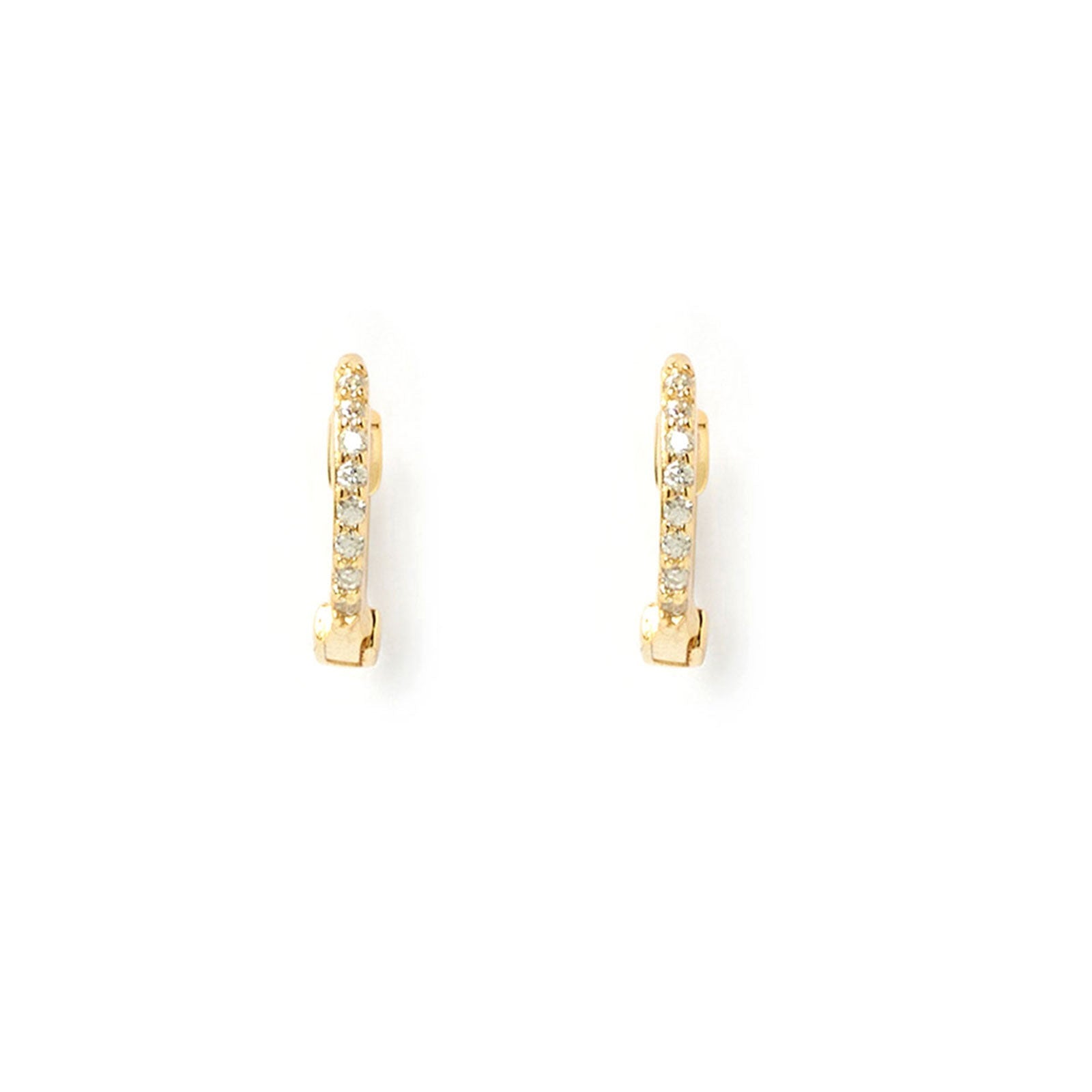 Tabitha Huggie Earrings