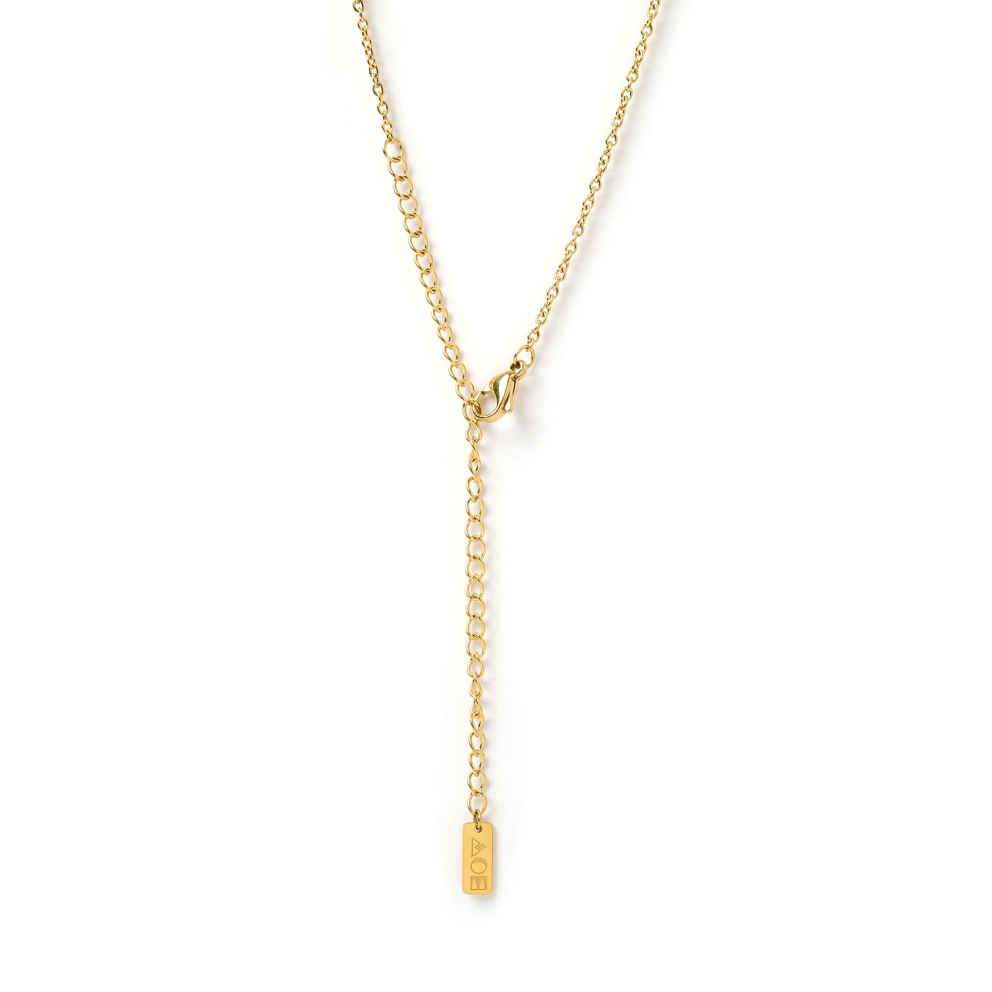 Teo Gold Necklace - Rose 7