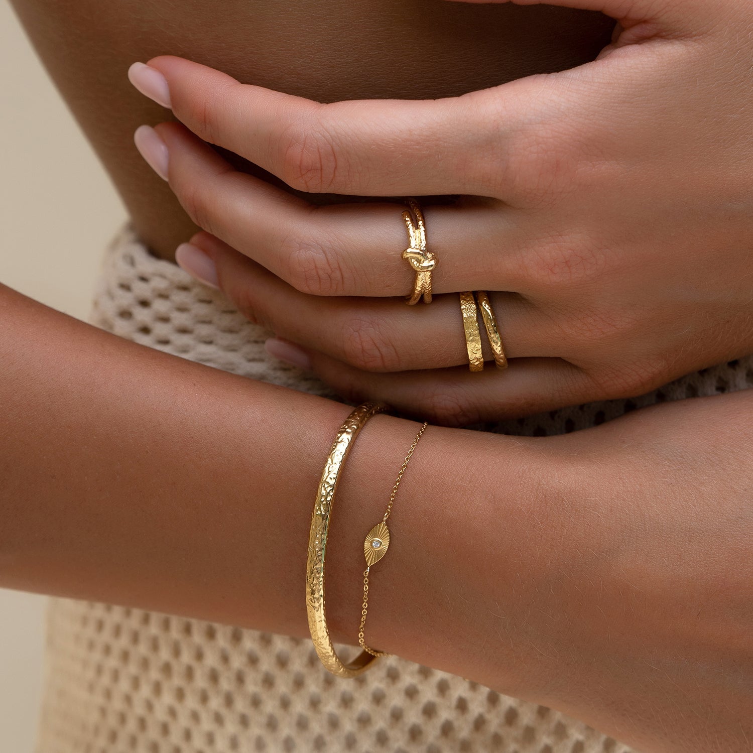 Tia Gold Ring 2
