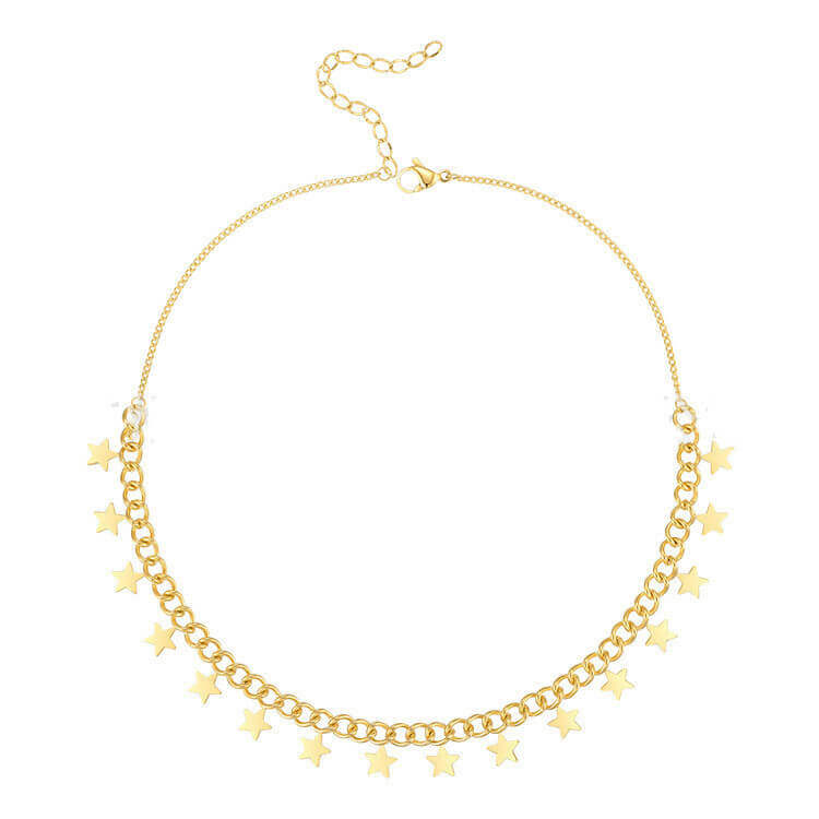 Gold plated Star Charm Necklace