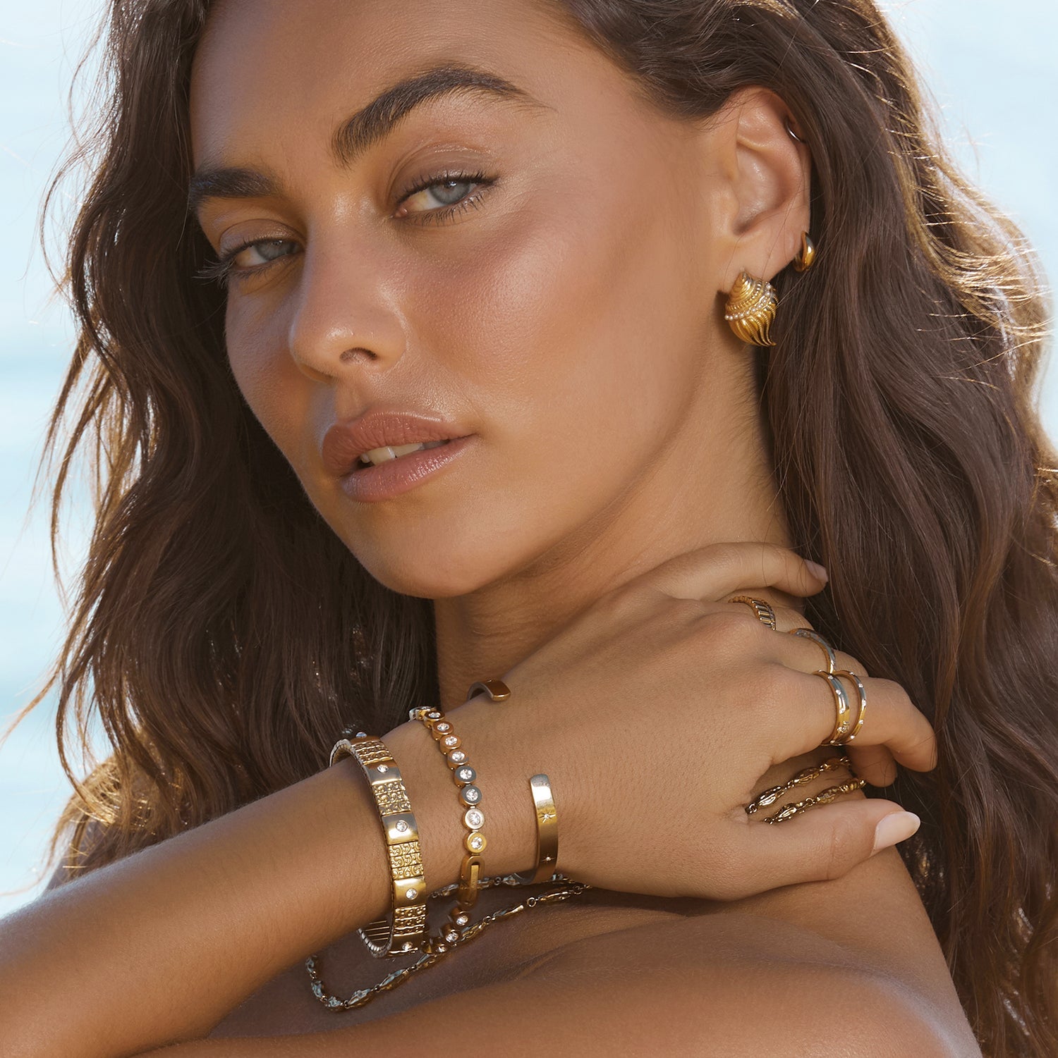 Tully Gold Earrings 3