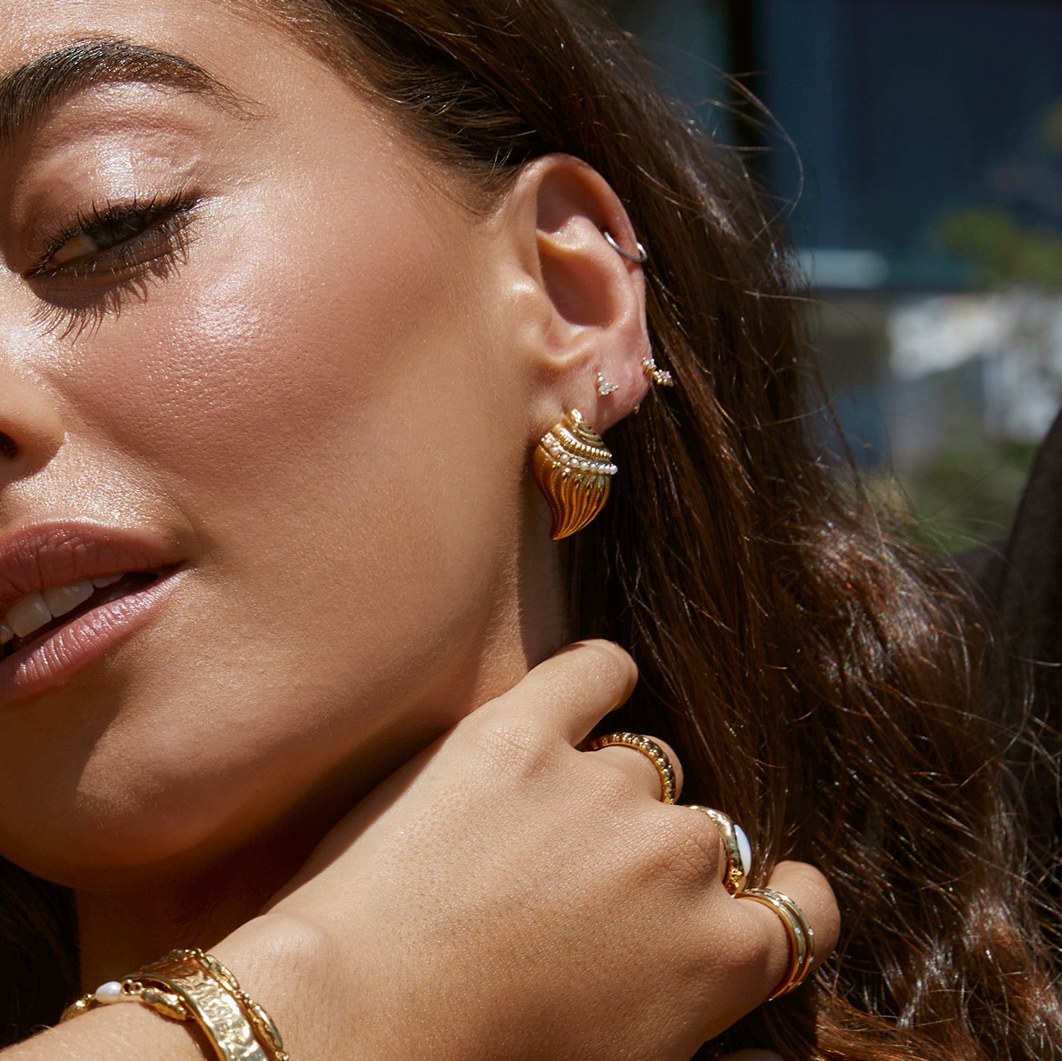Tully Gold Earrings 4