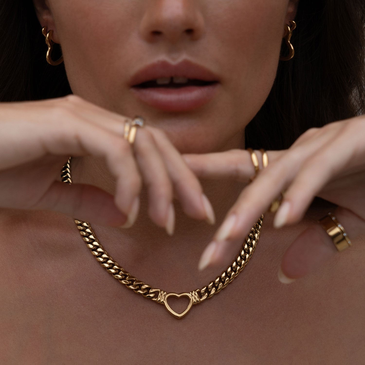 Valentine Necklace - Gold 2