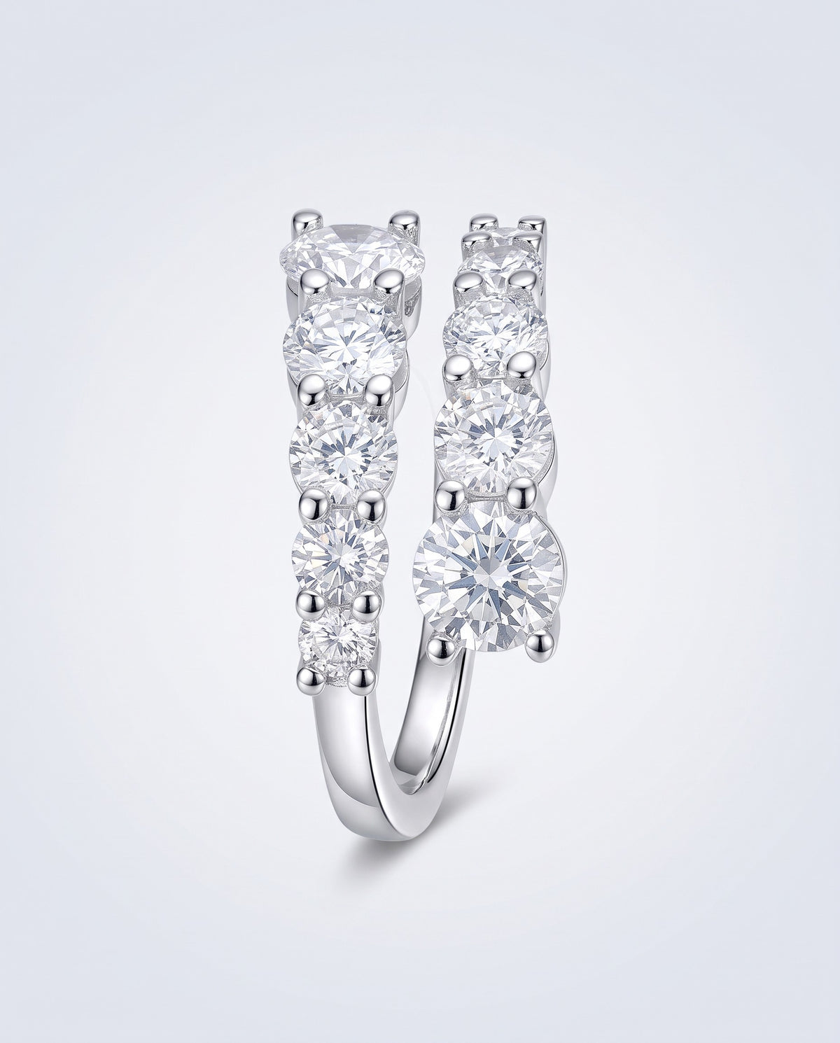 Chorus Ten-Stone Moissanite Ring - packshot