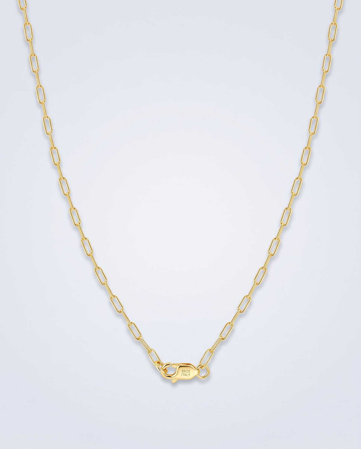 Clip Paperclip Chain Necklace - packshot