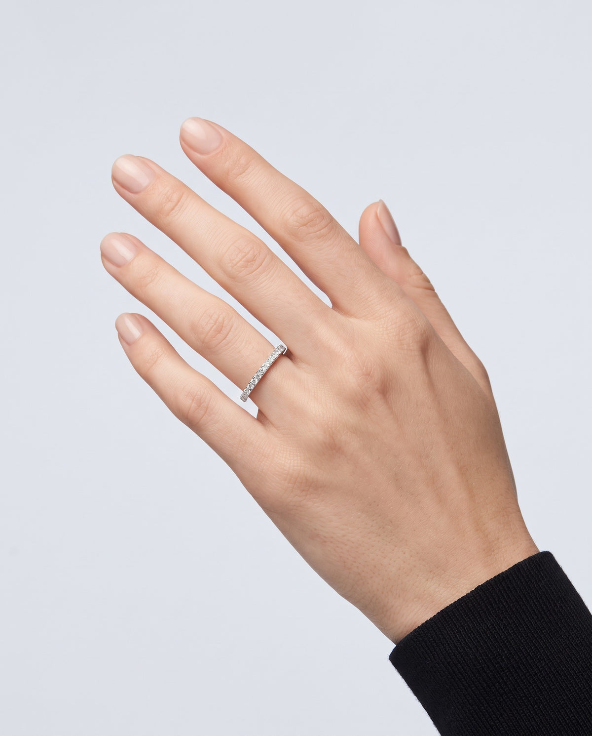 Eternal Eternity Band Ring - on model