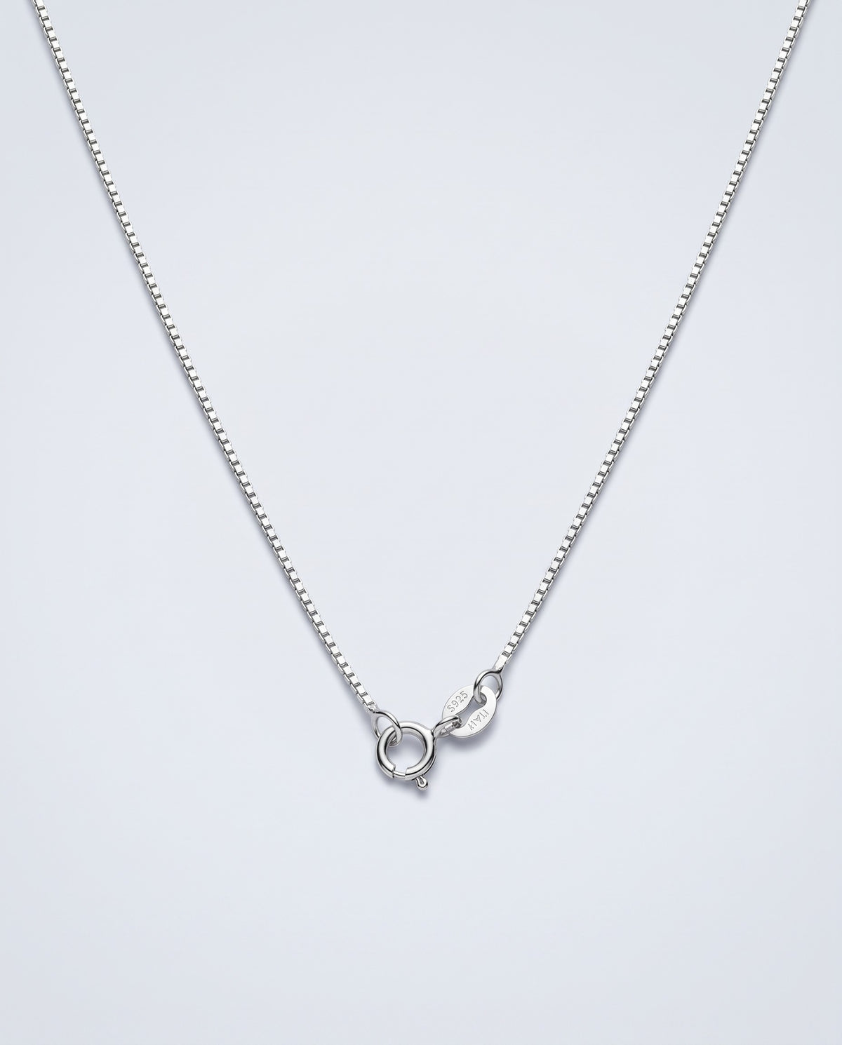 Linear Box Chain Necklace - packshot