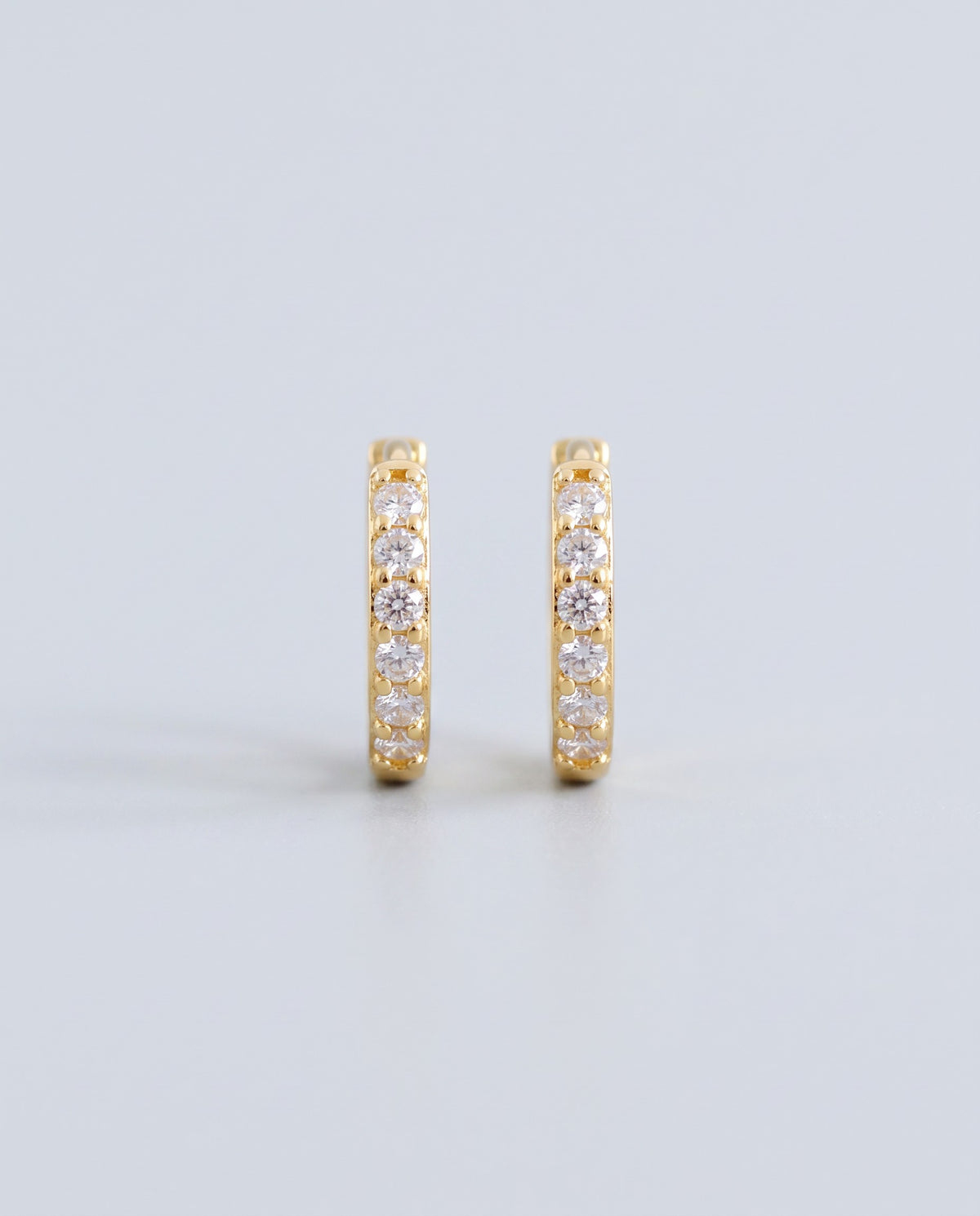 Orbit Pavé Hoop Earrings - packshot