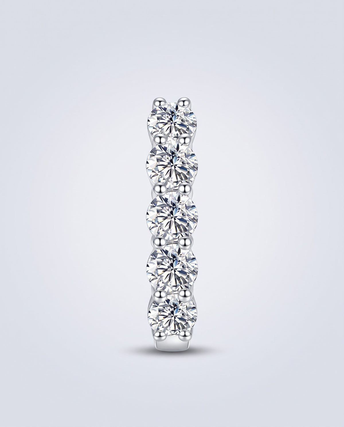 Parade Five-Stone Moissanite Band - packshot