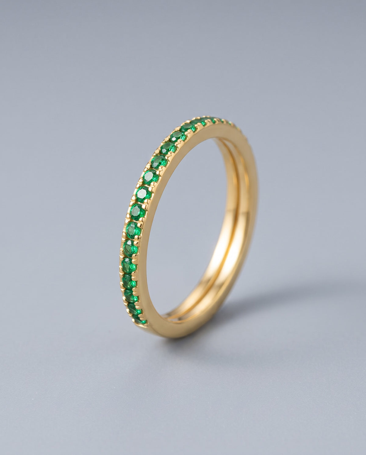 Pledge Half Eternity Promise Ring - angle