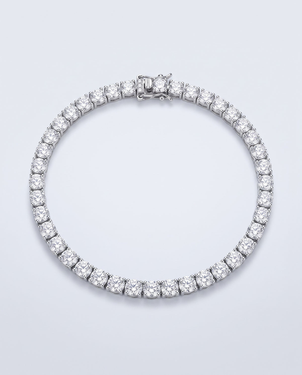 Ripple Moissanite Tennis Bracelet - packshot