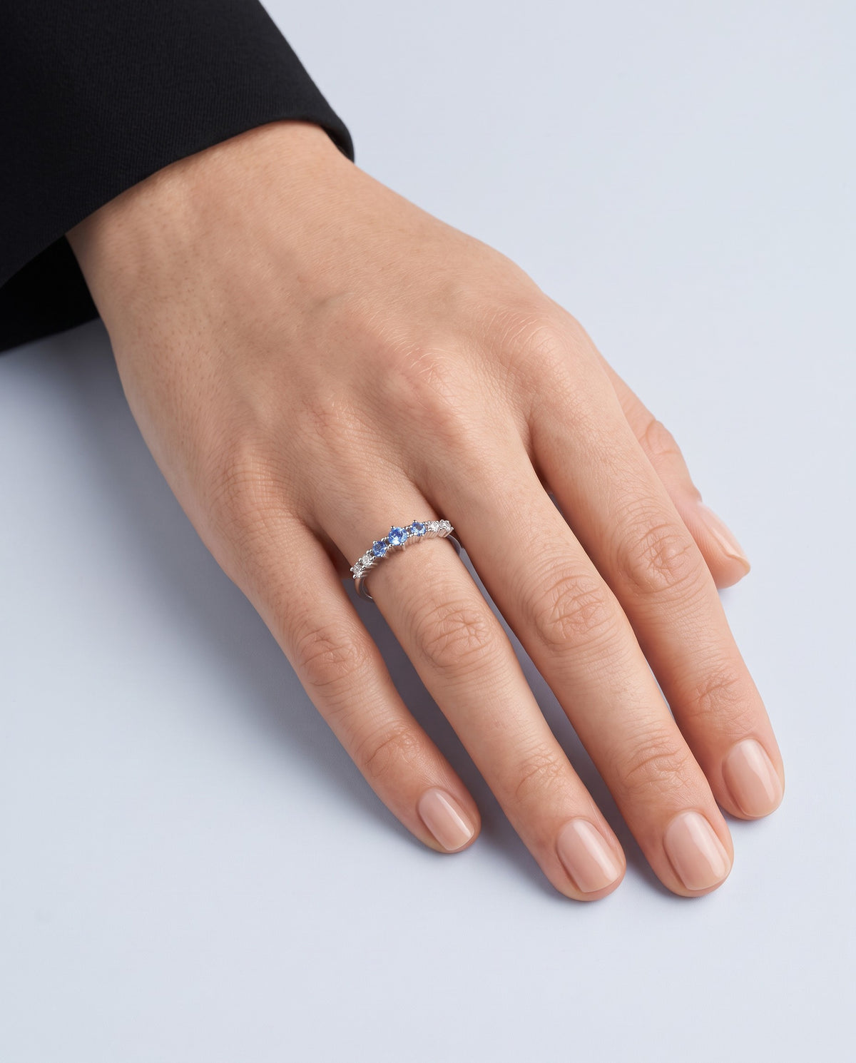 Stack Stackable Ring - on model