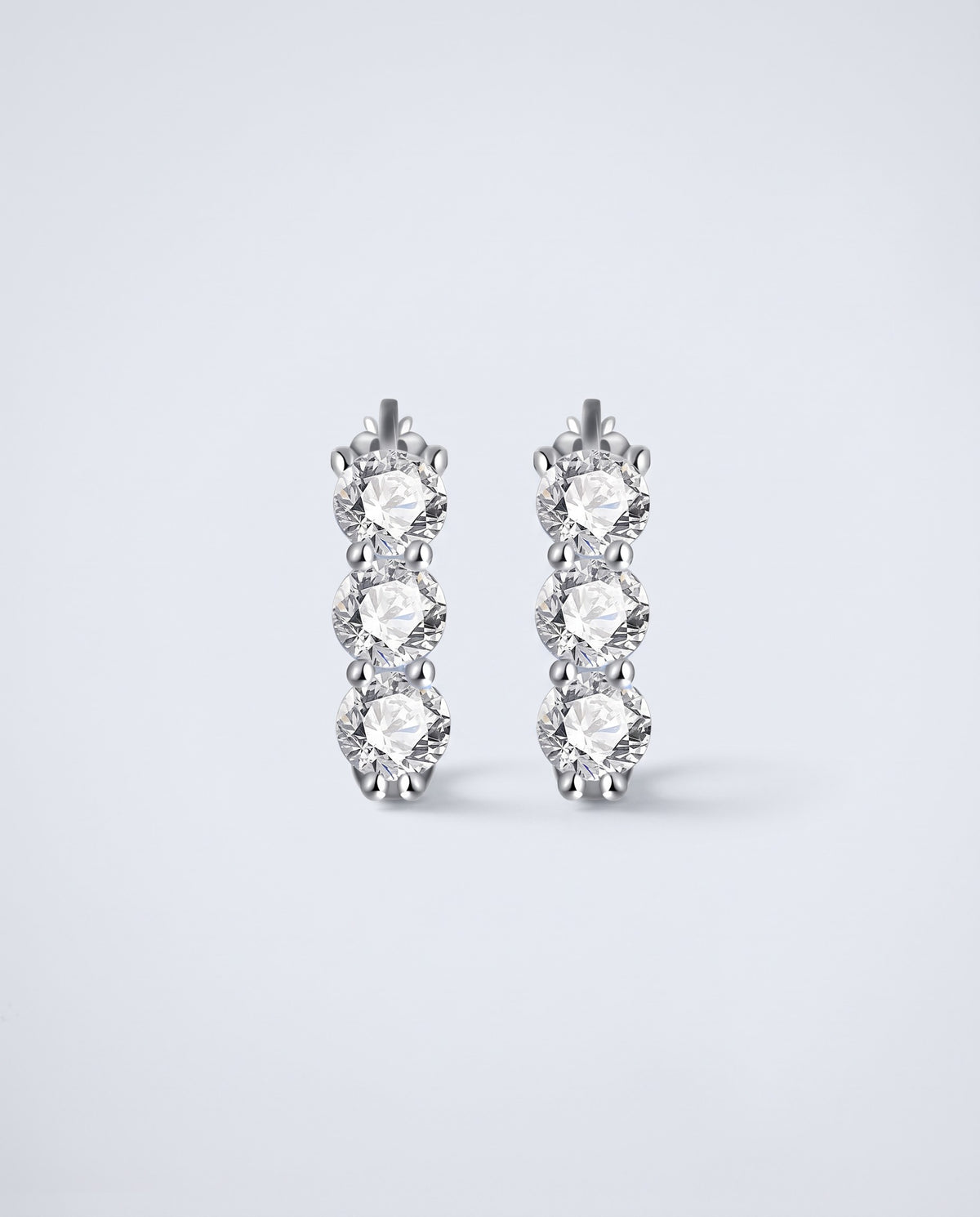 Twinkle Round Stud Earrings - packshot