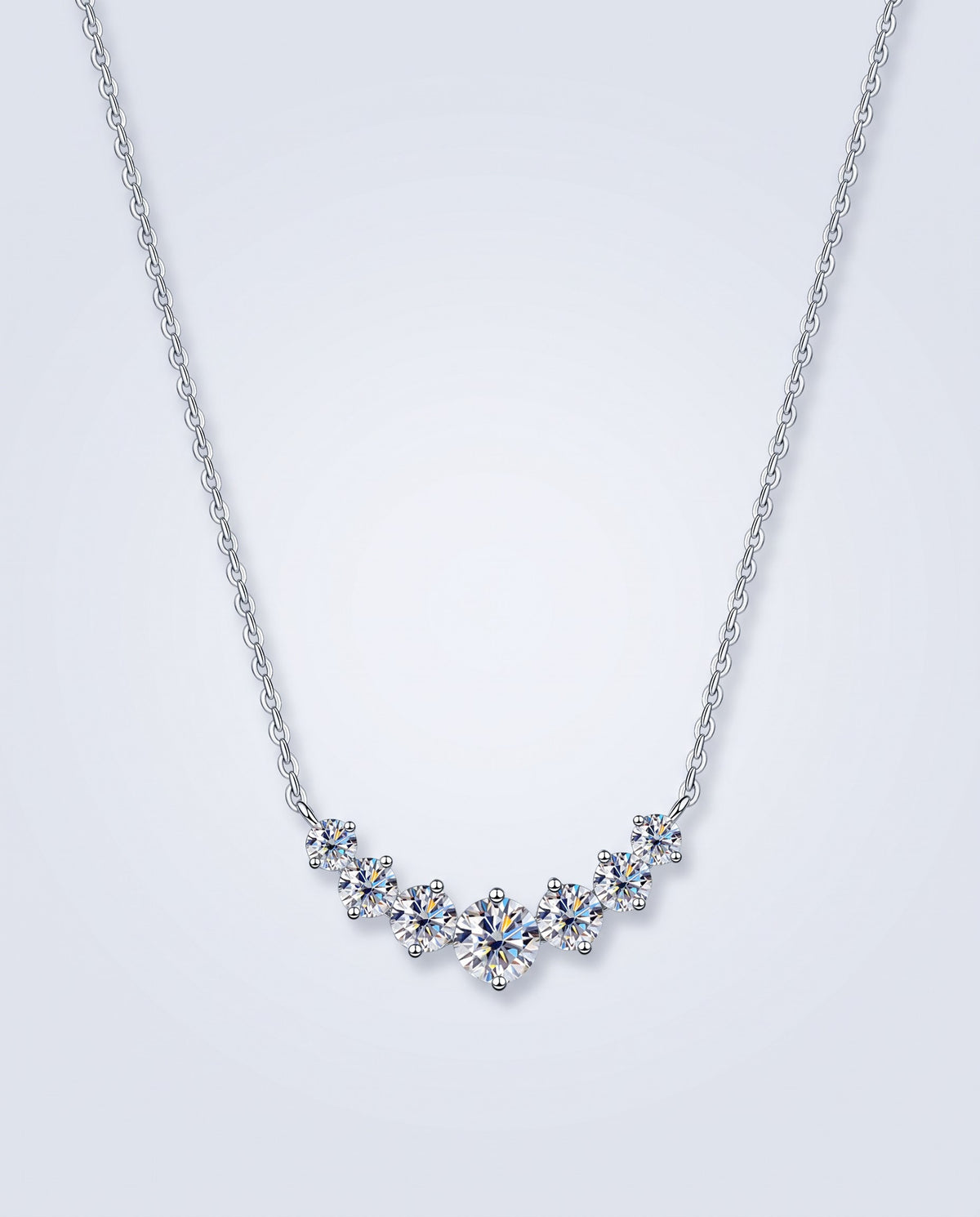 Union Moissanite Pendant Necklace - packshot