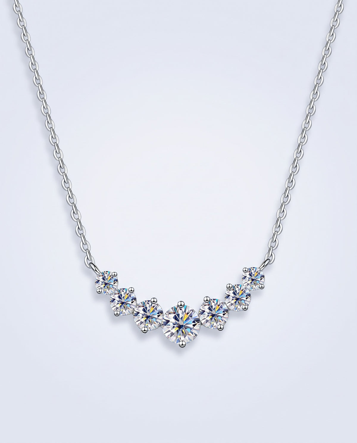 Vow Moissanite Pendant Necklace - packshot