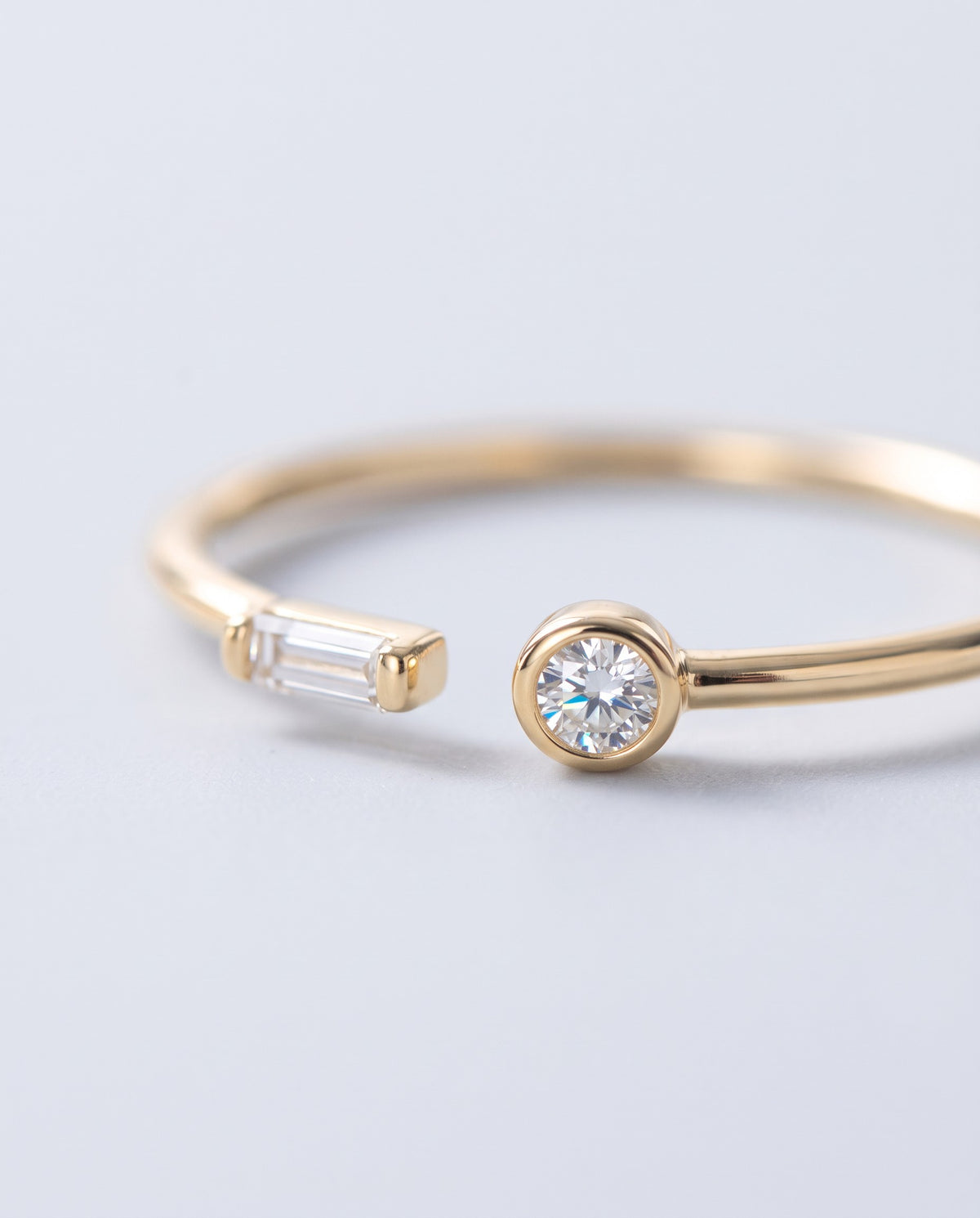 Whisper Thin Pavé Ring - detail